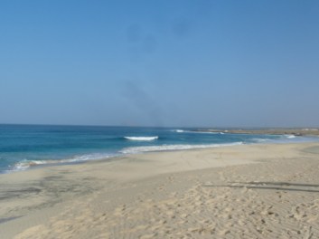 unspoilt beach